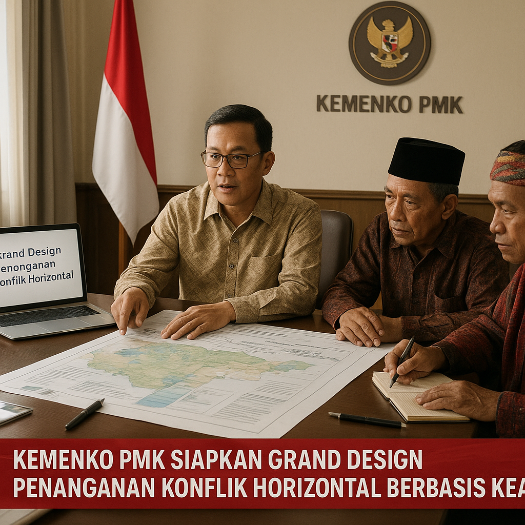 Kemenko PMK Siapkan Grand Design Penanganan Konflik Horizontal Berbasis Kearifan Lokal