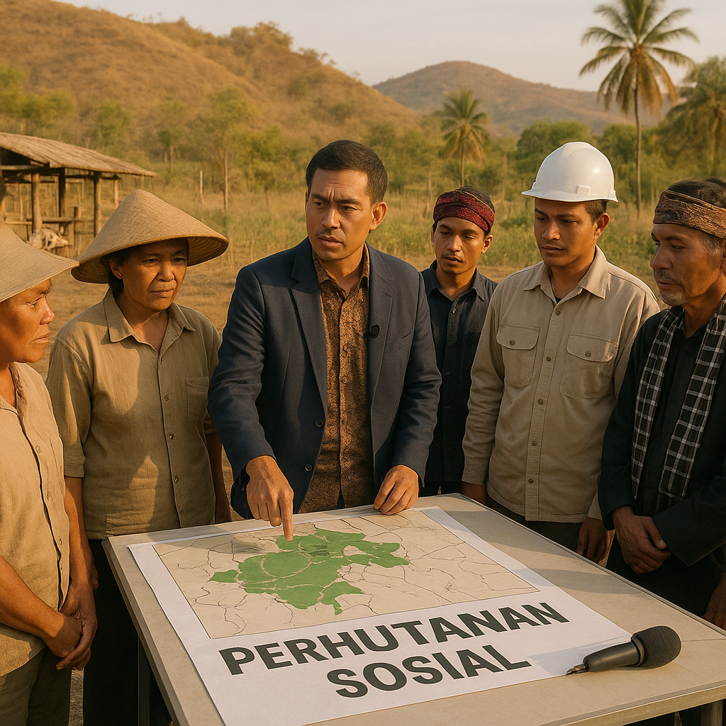 Strategi Pemerintah Redam Konflik SDA di NTT Melalui Program Perhutanan Sosial
