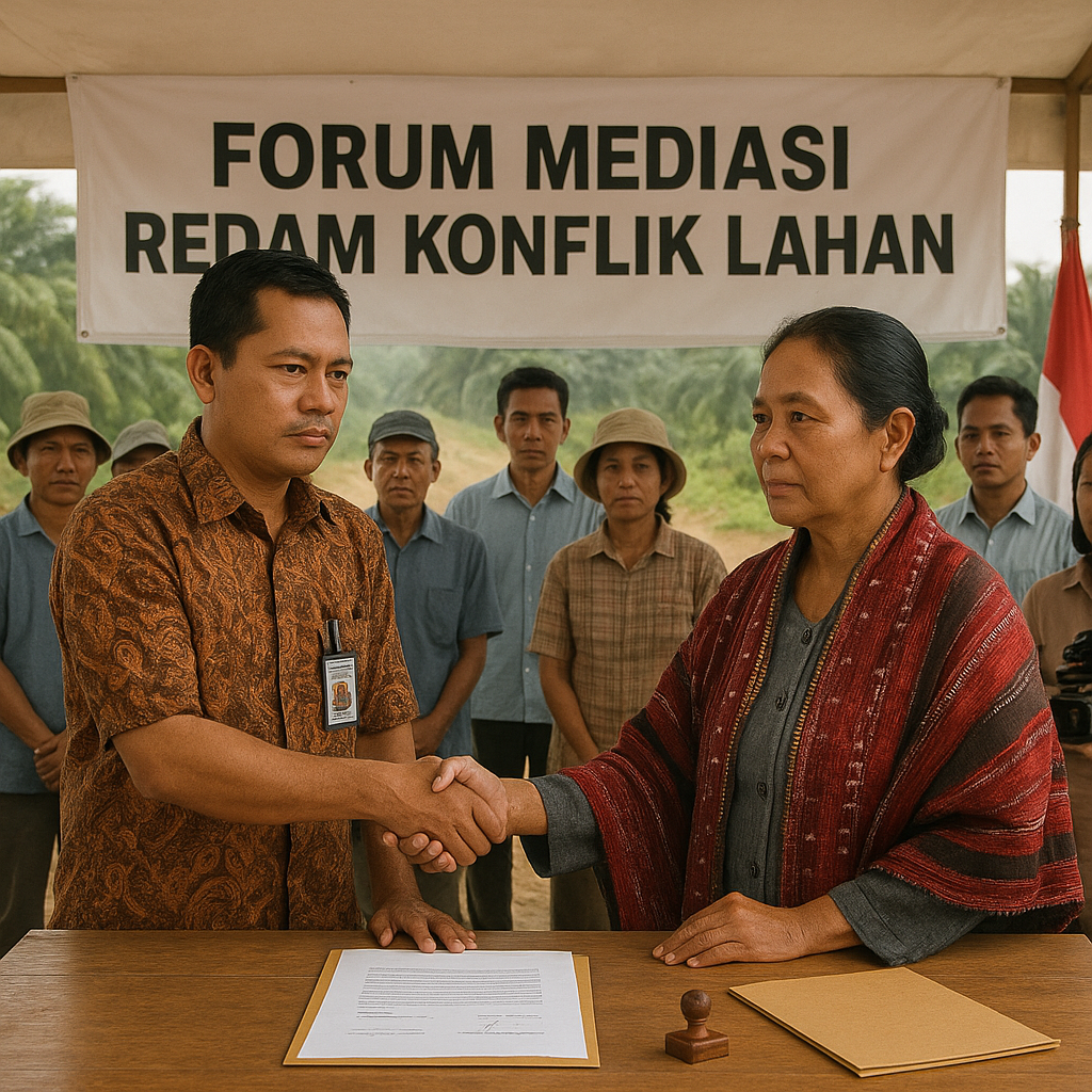 Pemerintah dan Tokoh Masyarakat Sepakati Forum Mediasi untuk Redam Konflik Lahan di Simalungun