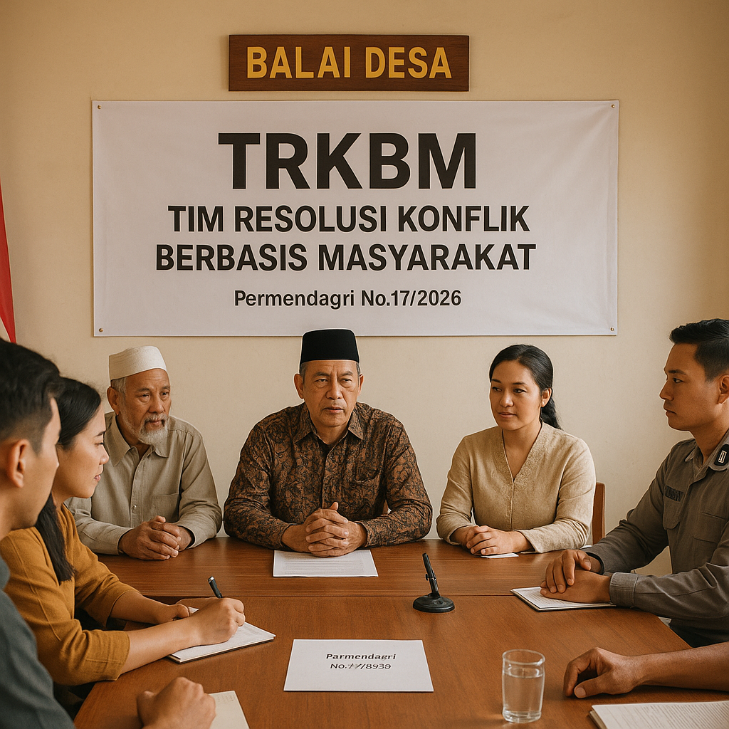 Kebijakan Baru Kemendagri: Desa Rawan Konflik Wajib Miliki Tim Resolusi Berbasis Masyarakat