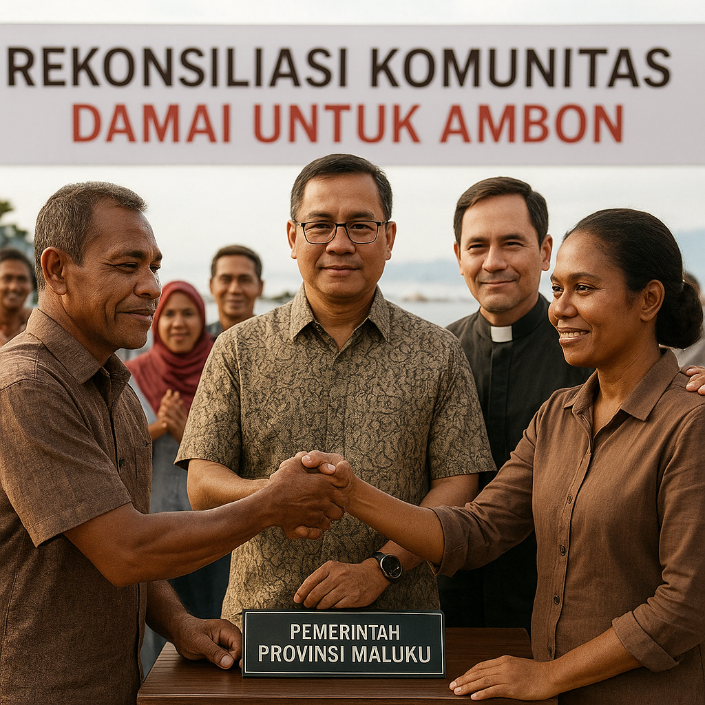 Rekonsiliasi Komunitas di Ambon Berhasil Turunkan Ketegangan Antar Kelompok