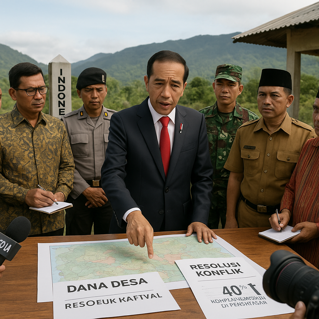 Kebijakan Presiden tentang Dana Desa untuk Resolusi Konflik di Wilayah Perbatasan