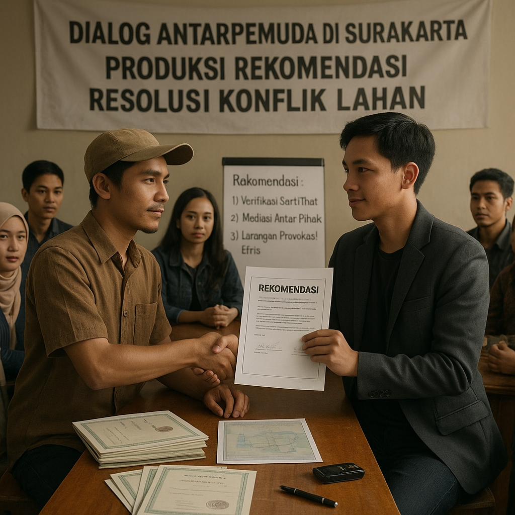 Dialog Antarpemuda di Surakarta Produksi Rekomendasi Resolusi Konflik Lahan
