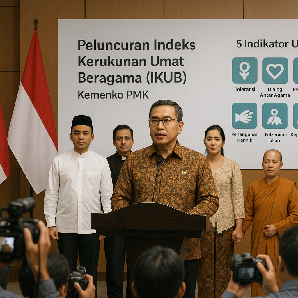 Kemenko PMK Luncurkan Indeks Kerukunan Umat Beragama untuk Deteksi Dini
