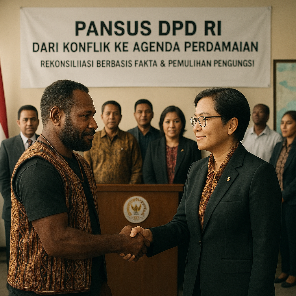 Pansus Desak Paradigma Papua Diubah: Dari Konflik ke Agenda Perdamaian