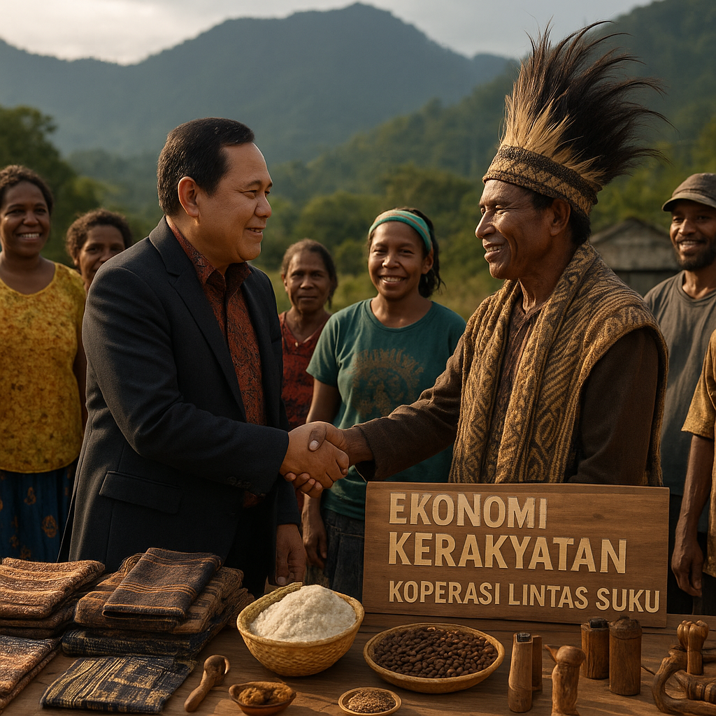 Menteri Sosial Dorong Ekonomi Kerakyatan sebagai Strategi Redam Konflik di Papua