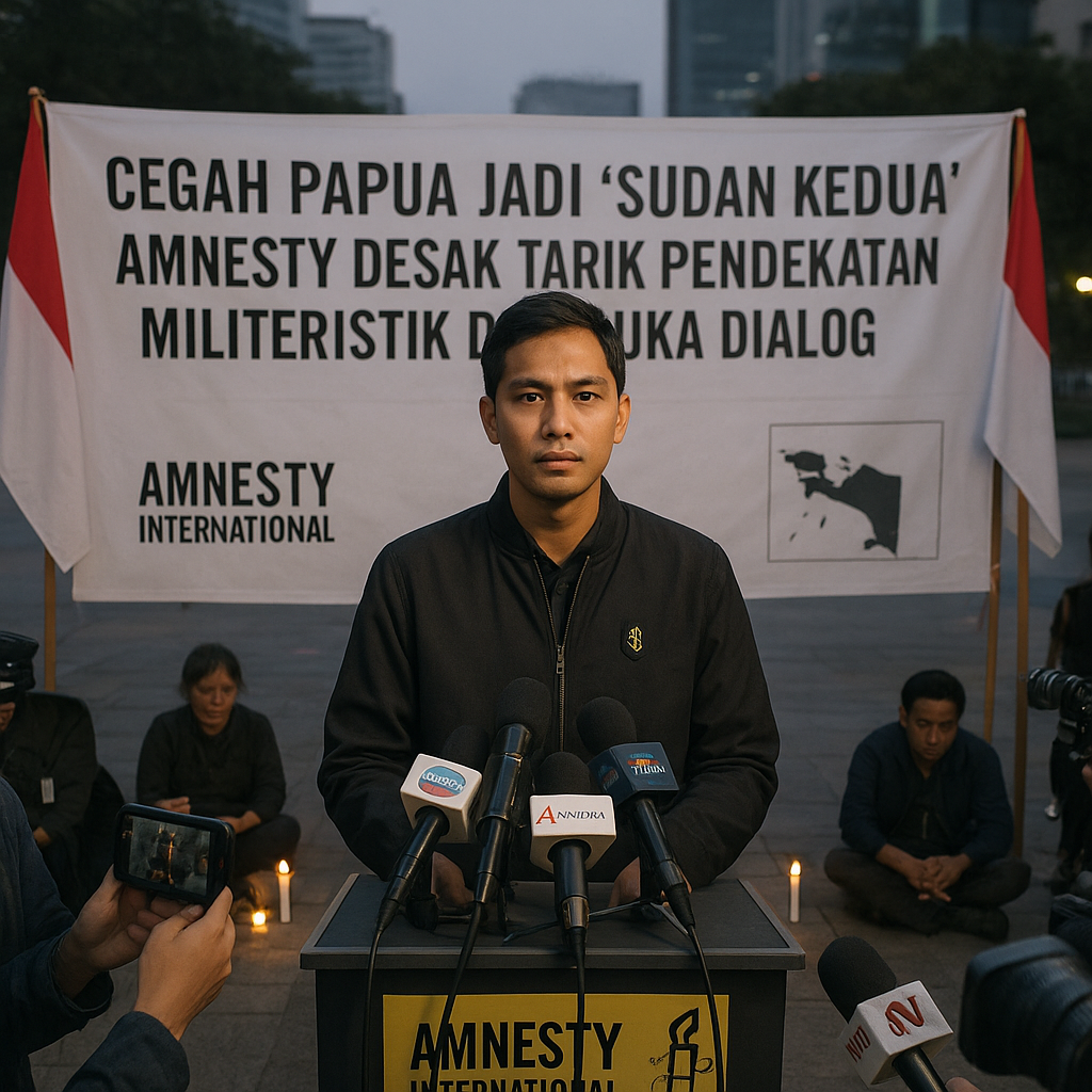 Cegah Papua Jadi 'Sudan Kedua', Amnesty Desak Tarik Pendekatan Militeristik dan Buka Dialog