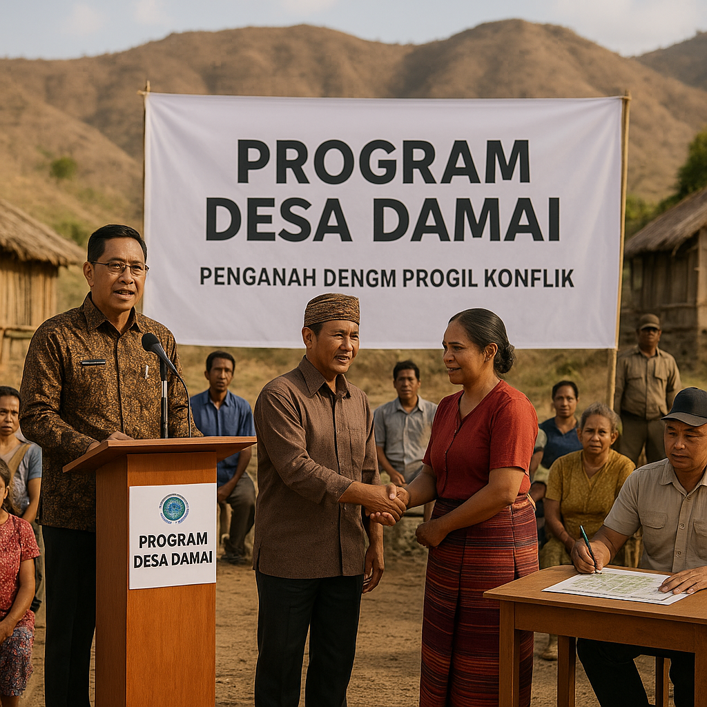 Pemerintah Luncurkan Program Desa Damai untuk Cegah Konflik Horizontal di NTT