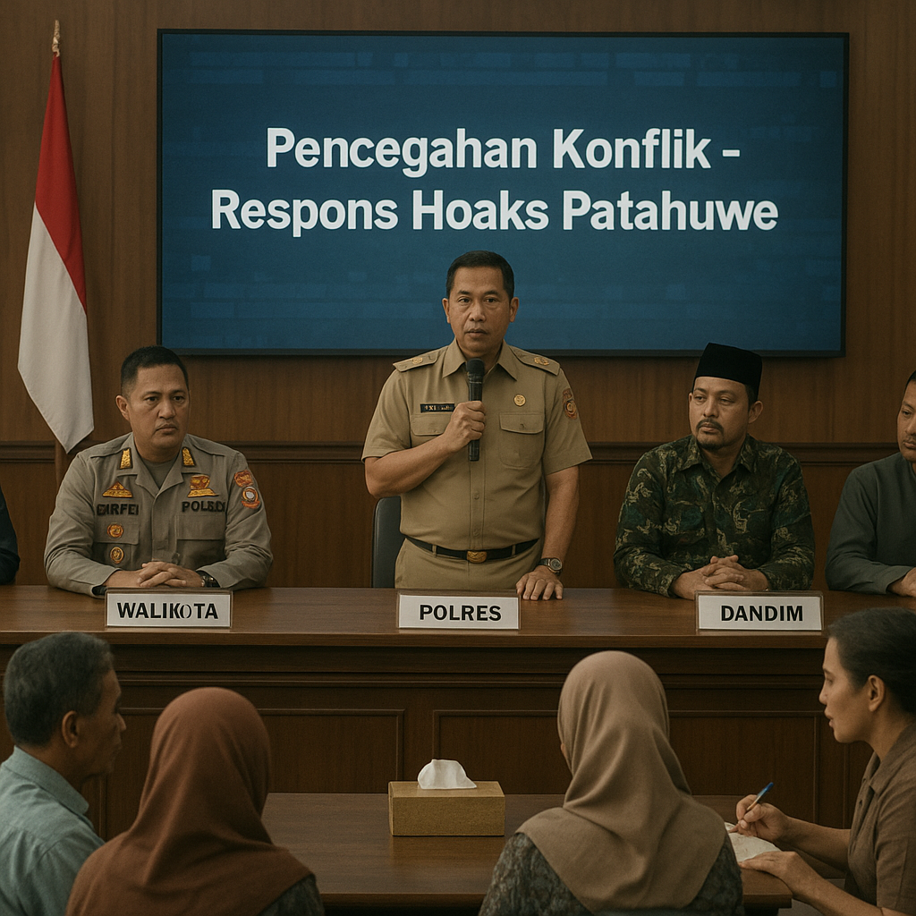 Pemkot Ambon Perkuat Pencegahan Konflik, Soroti Hoaks soal Patahuwe