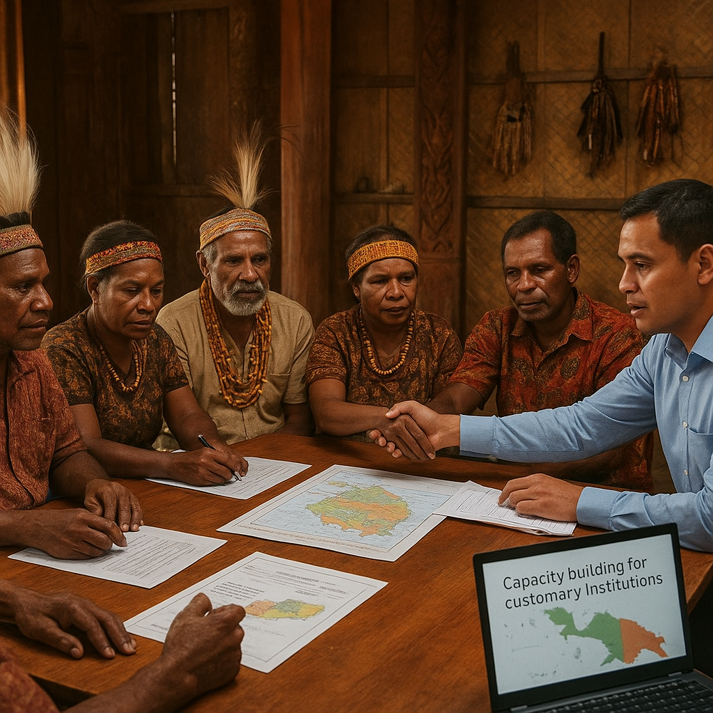 Peningkatan Kapasitas Lembaga Adat dalam Penyelesaian Konflik Keluarga dan Suku di Papua