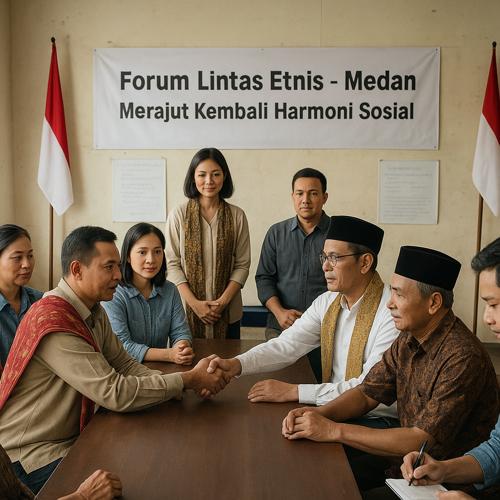 Forum Lintas Etnis di Medan: Upaya Merajut Kembali Harmoni Sosial Pasca Konflik Pasar