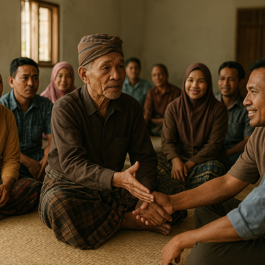 Konflik Agustin dan Penduduk Lokal Diselesaikan Melalui Kearifan Lokal