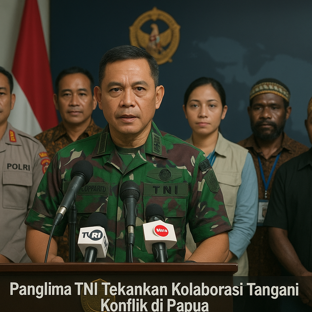Panglima TNI Tekankan Kolaborasi Tangani Konflik di Papua