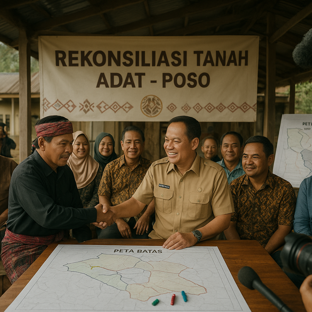 Rekonsiliasi Tanah Adat di Poso: Mediasi Berhasil Hentikan Bentrokan Lahan