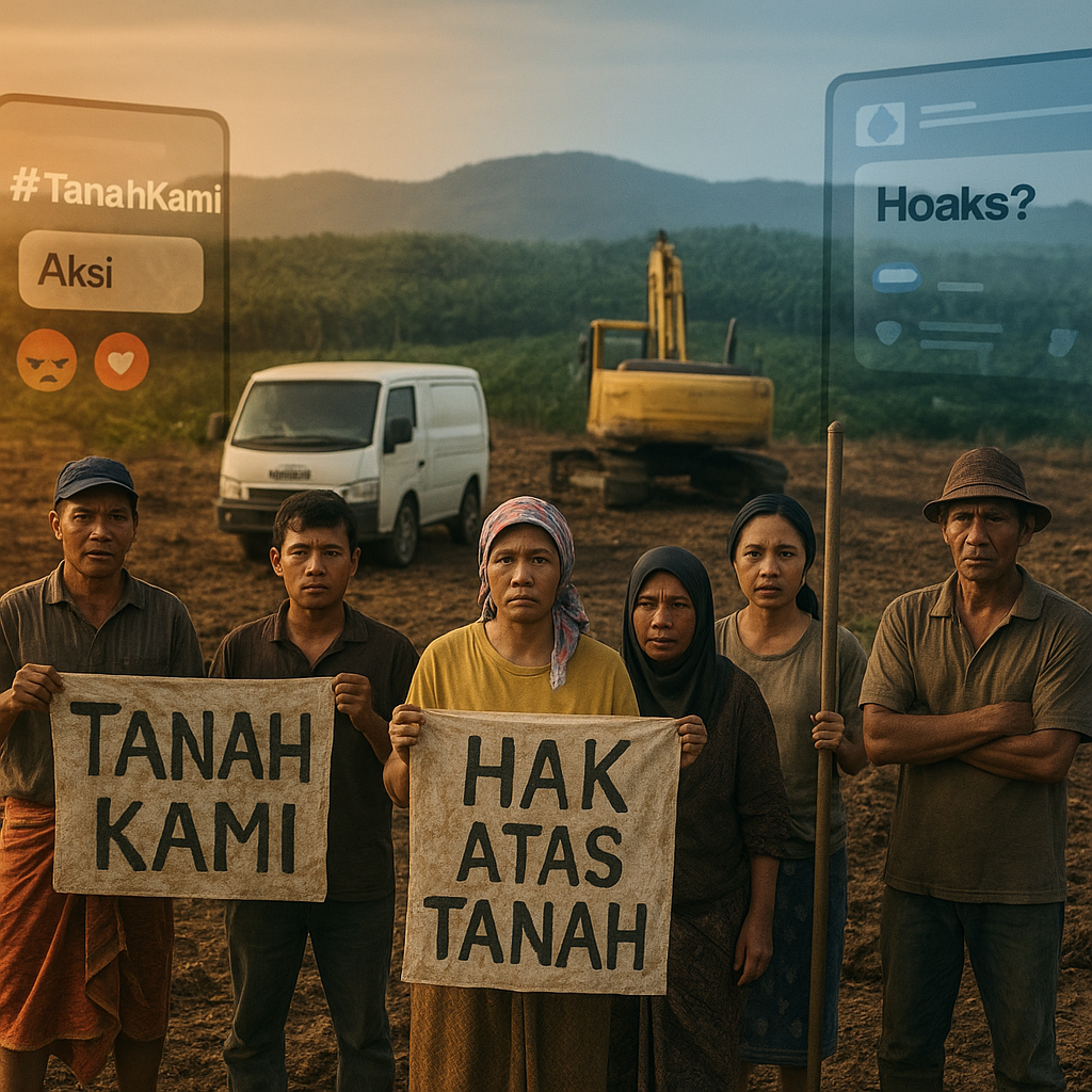 Pola Baru Konflik Agraria di Sumatra: Dari Sengketa Lahan ke Polarisasi Digital Komunitas