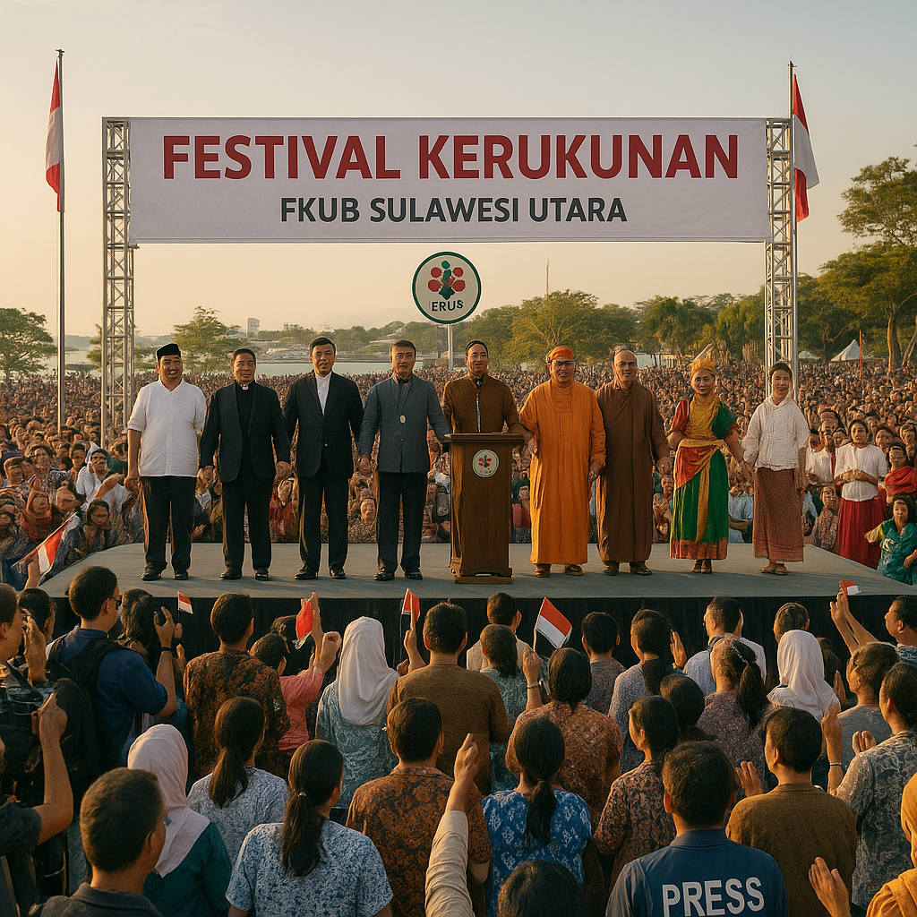 FKUB Sulawesi Utara Gelar Festival Kerukunan untuk Perkuat Toleransi