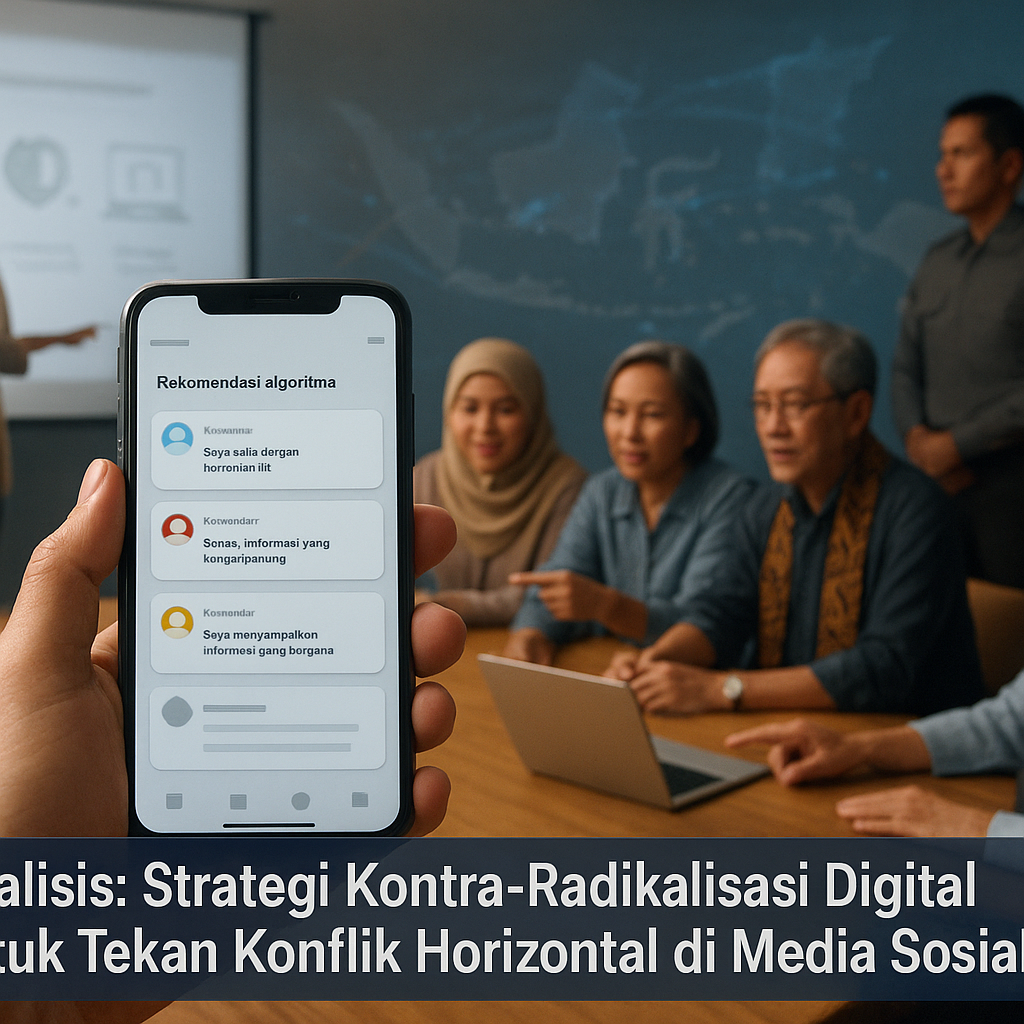Analisis: Strategi Kontra-Radikalisasi Digital untuk Tekan Konflik Horizontal di Media Sosial