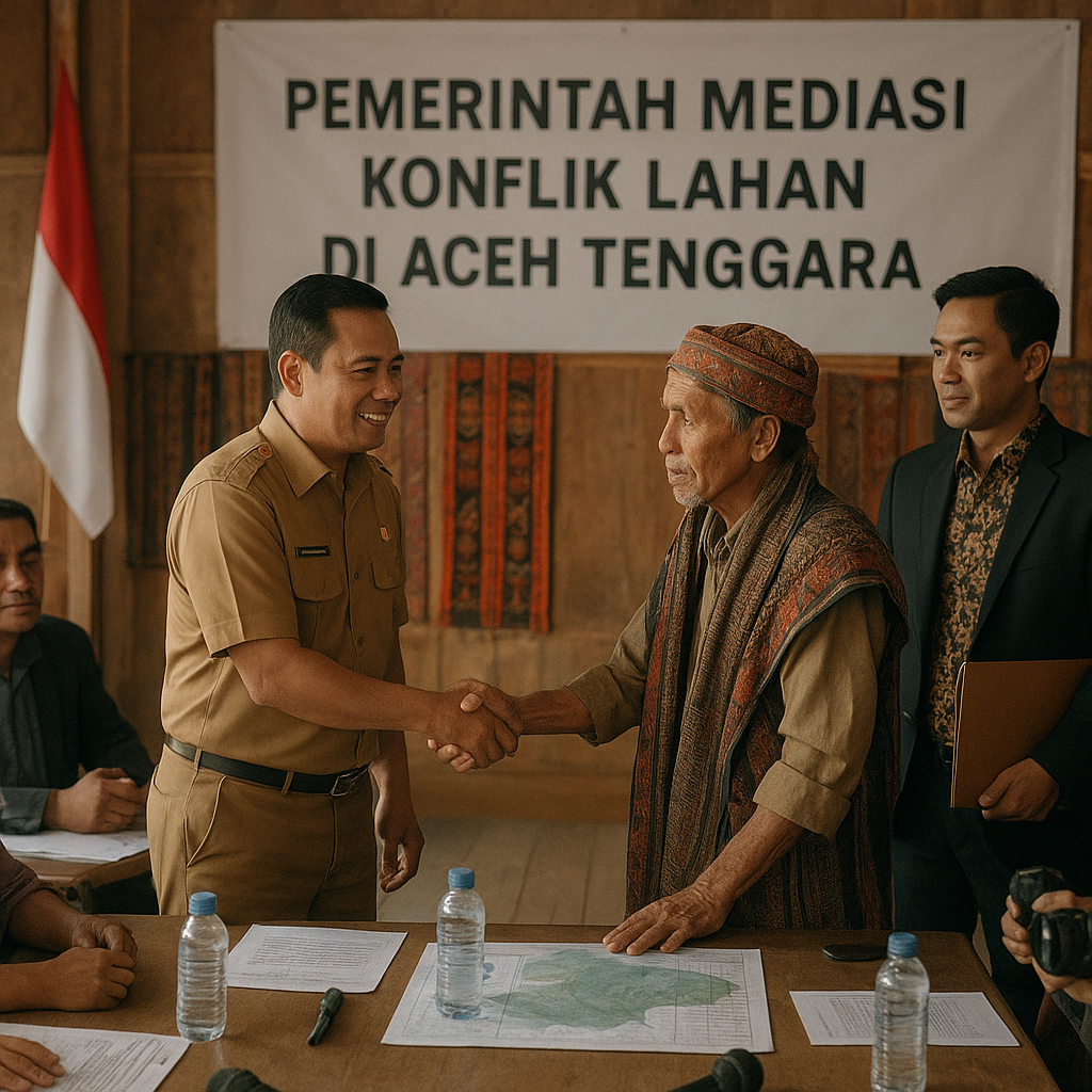Pemerintah Mediasi Konflik Lahan di Aceh Tenggara: Langkah Solutif Berbasis Masyarakat