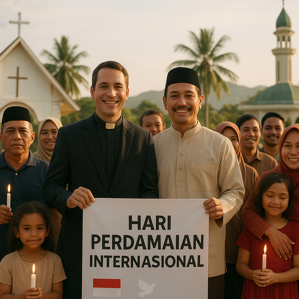 Rekonsiliasi Lintas Iman di Maluku Utara: Gereja dan Masjid Gelar Ibadah Bersama Peringati Hari Perdamaian