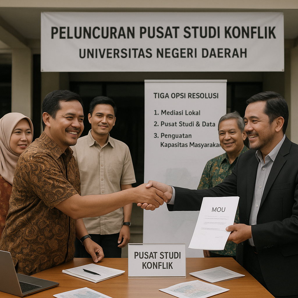 Ahli Rekomendasikan Pusat Studi Konflik di Universitas sebagai Mitra Mediasi Daerah