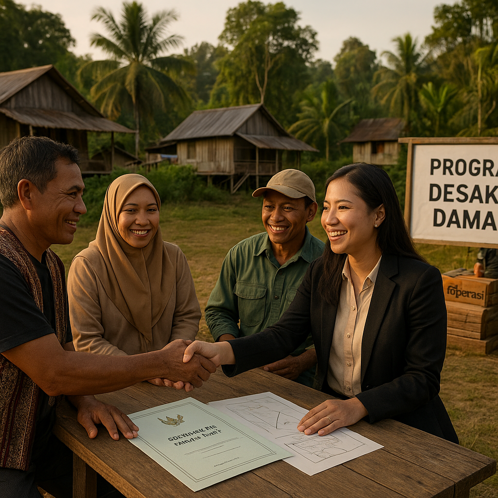Program Desaku Damai di Kalimantan Barat Berhasil Turunkan Konflik Lahan 60%