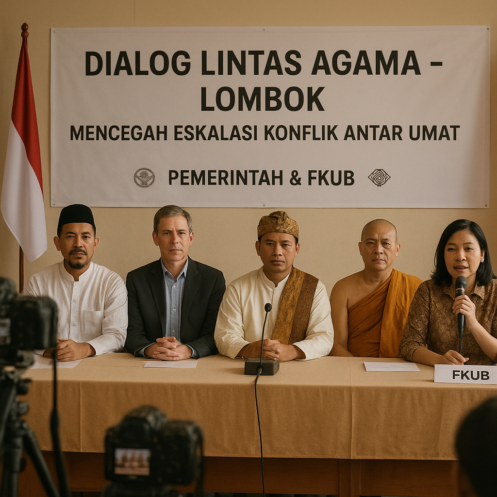 Dialog Lintas Agama di Lombok Cegah Eskalasi Konflik Antar Umat