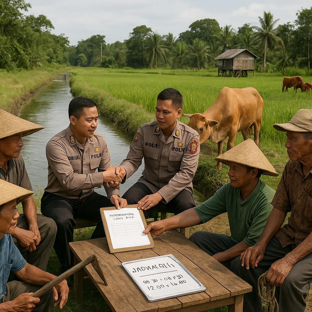 Polri Terapkan Pendekatan Restorative Justice untuk Konflik Horizontal di Kalimantan Tengah