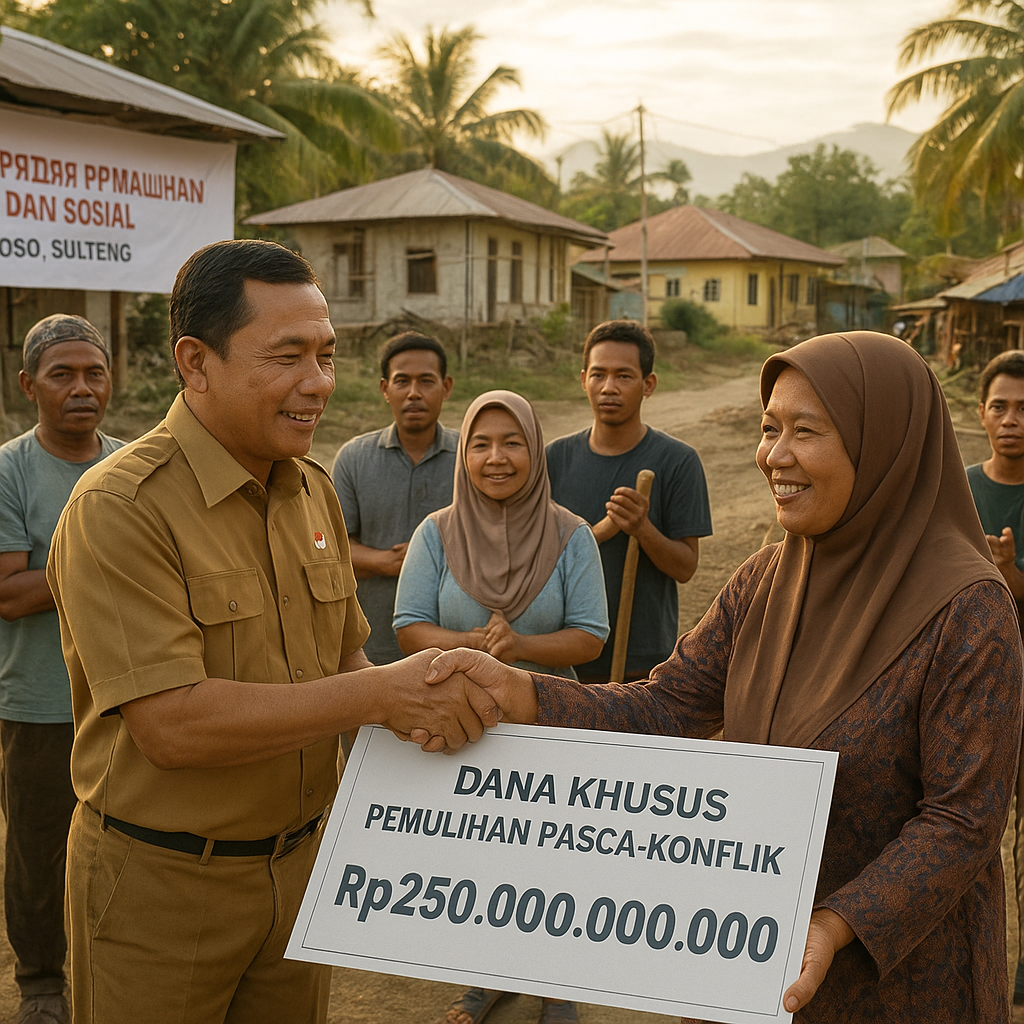 Pemerintah Alokasikan Dana Khusus Pemulihan Pasca-Konflik di Poso