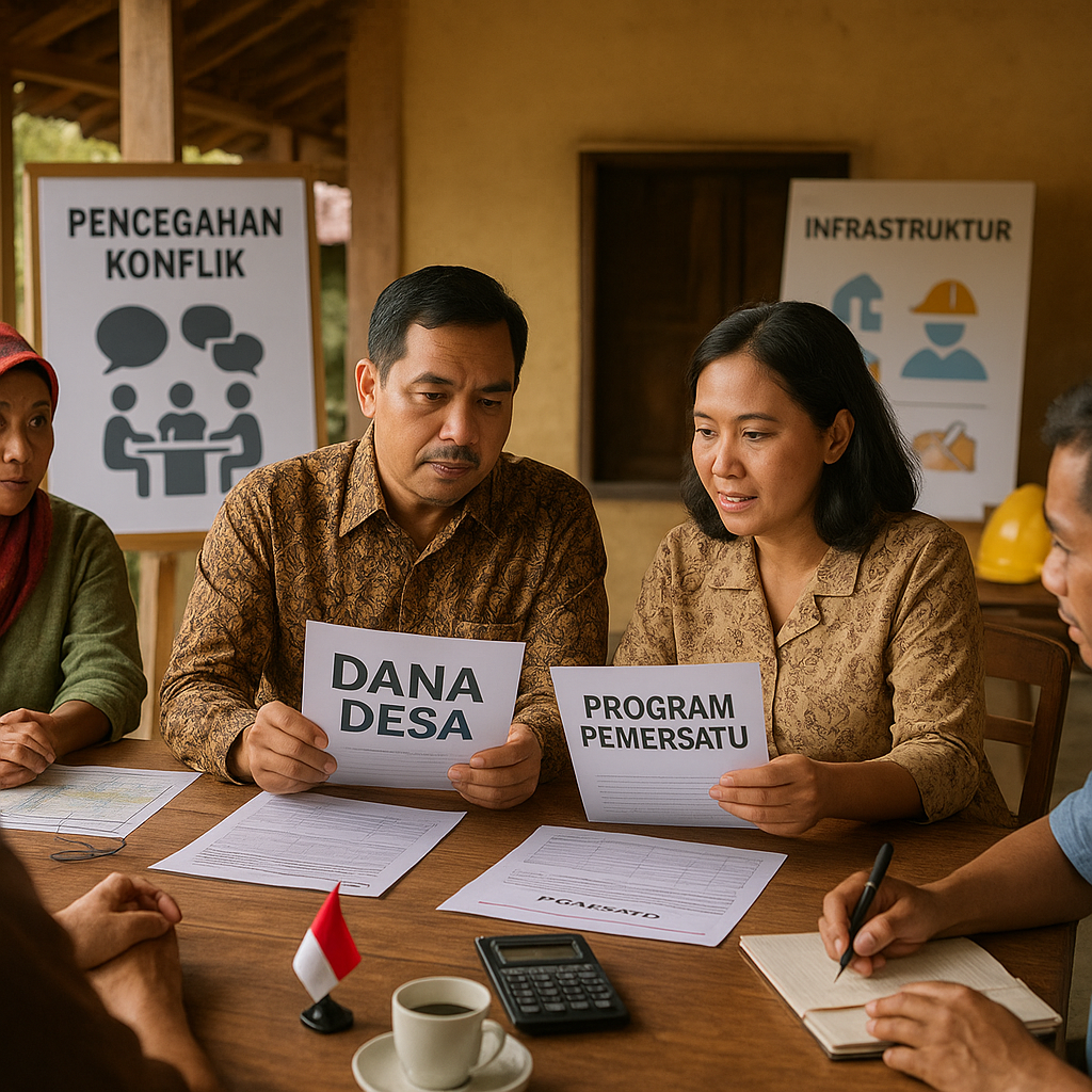 Evaluasi Kebijakan Dana Desa untuk Pencegahan Konflik: Mendorong Alokasi untuk Program Pemersatu