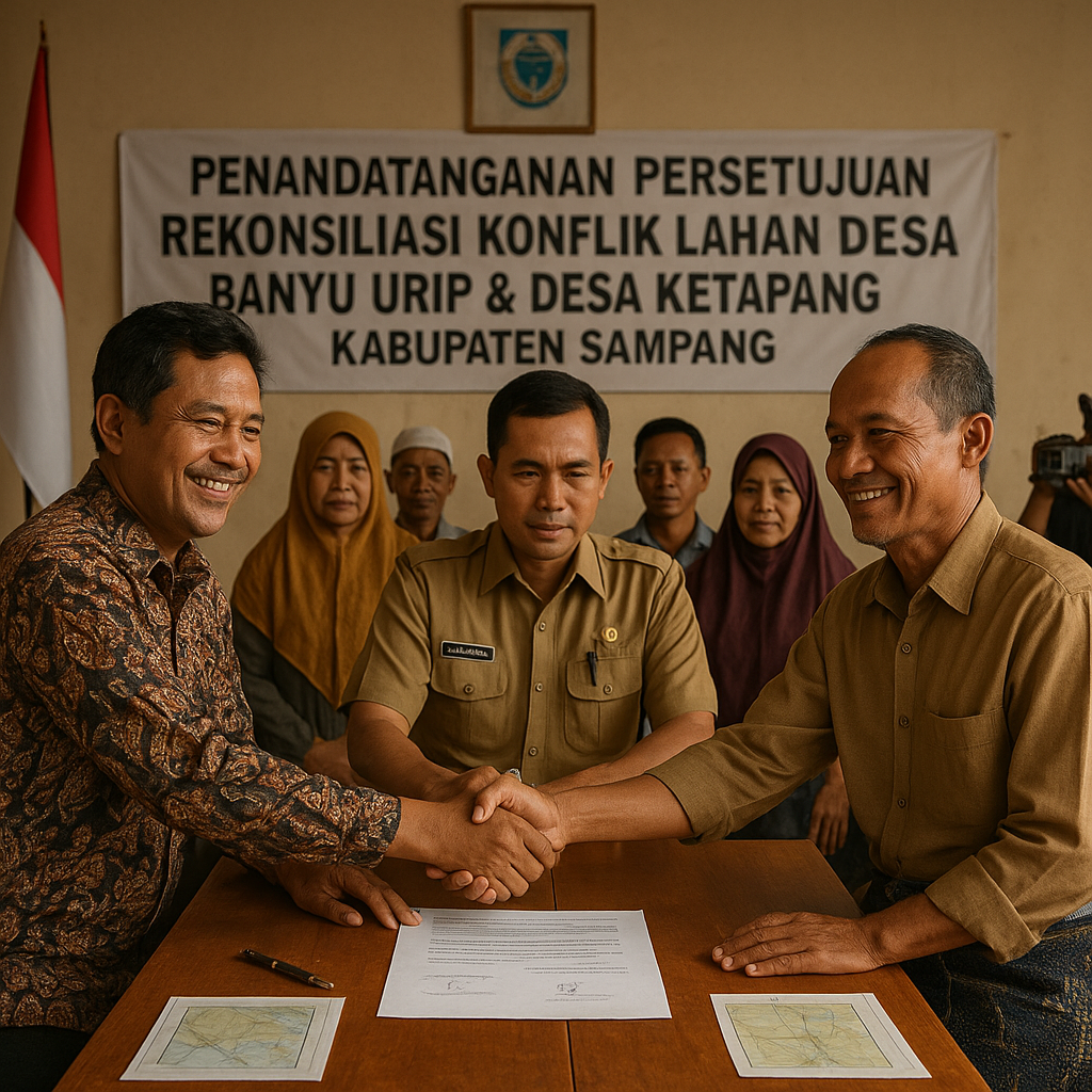 Warga Dua Desa di Sampang Sepakat Hentikan Konflik Lahan Melalui Mediasi Pemerintah