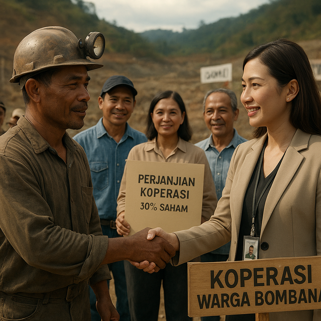 Konflik Tambang Emas di Bombana Mereda Setelah Koperasi Warga Dilibatkan