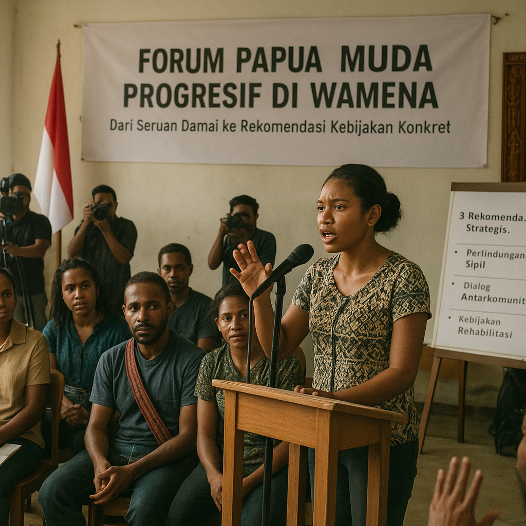 Forum Papua Muda Progresif di Wamena: Dari Seruan Damai ke Rekomendasi Kebijakan Konkret