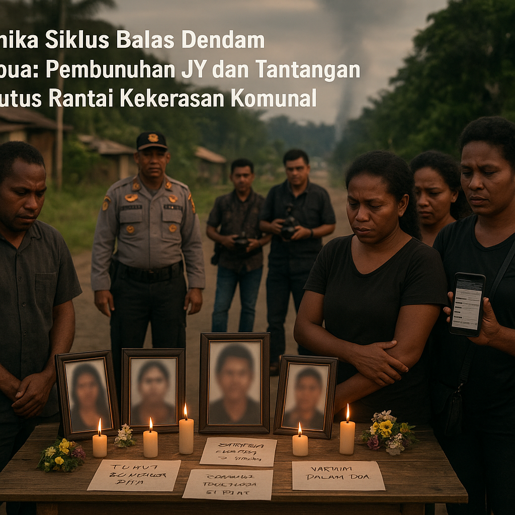 Dinamika Siklus Balas Dendam di Papua: Pembunuhan JY dan Tantangan Memutus Rantai Kekerasan Komunal