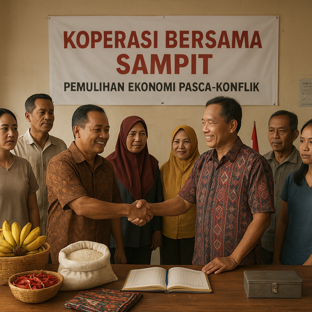 Pemulihan Ekonomi Pasca-Konflik di Sampit: Warga Eks Konflik Dirikan Koperasi Bersama