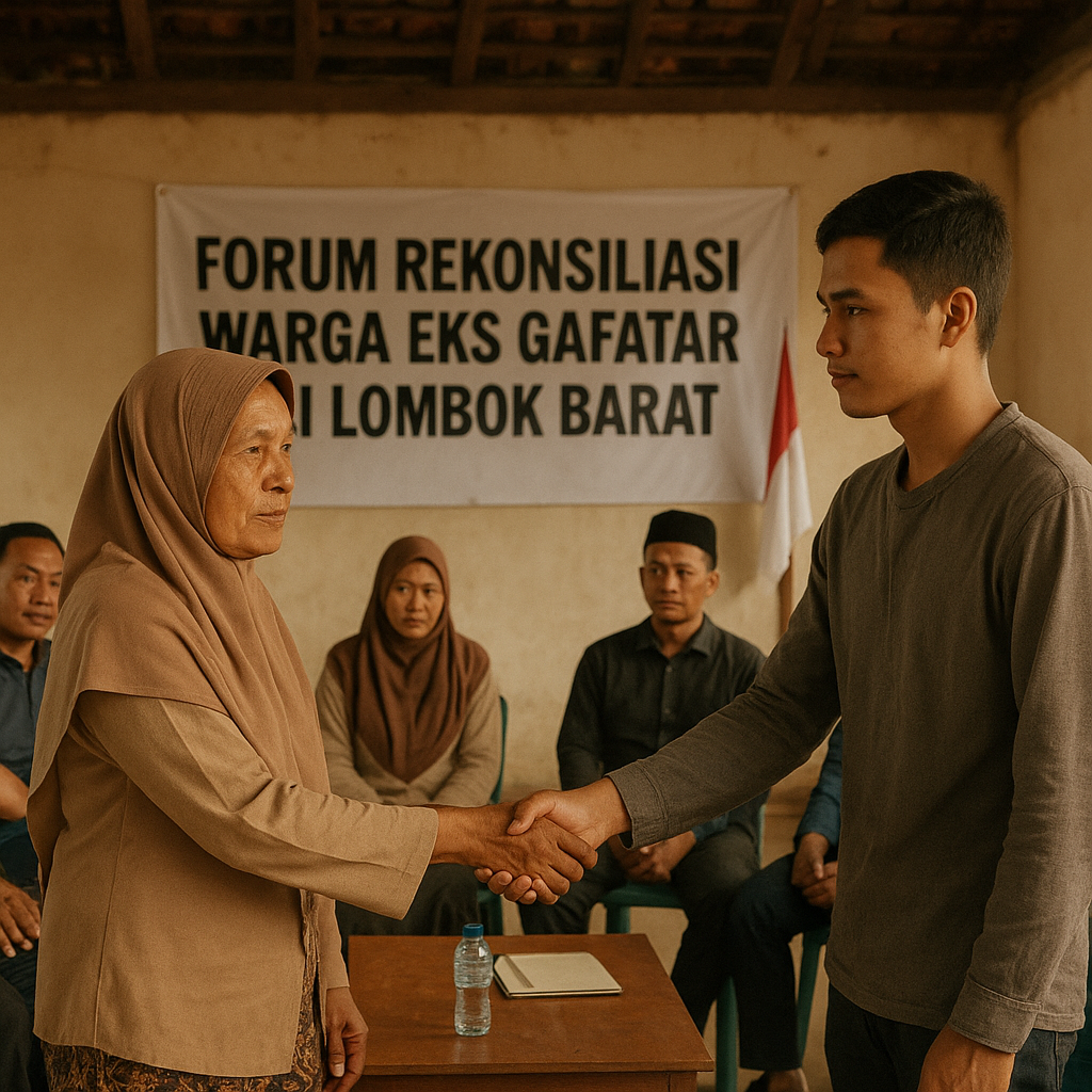 Forum Rekonsiliasi Warga Eks Gafatar di Lombok Barat: Dari Konflik Menuju Koeksistensi