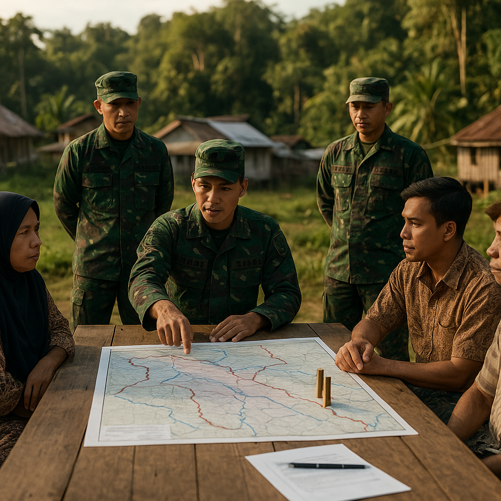 Peran TNI AD dalam Mediasi Konflik Perbatasan Antar Desa di Kalimantan Barat: Studi Kasus