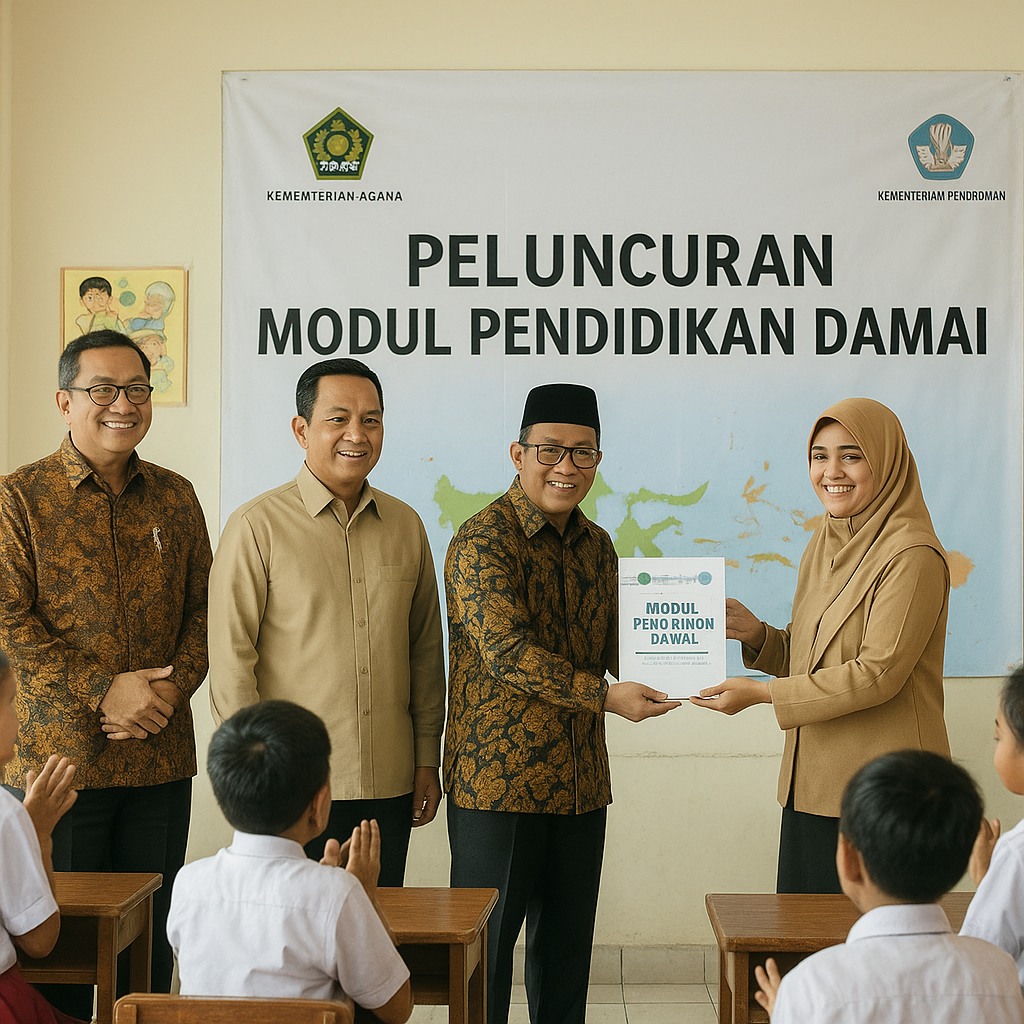 Kementerian Agama Luncurkan Modul Pendidikan Damai untuk Sekolah Dasar di Daerah Konflik