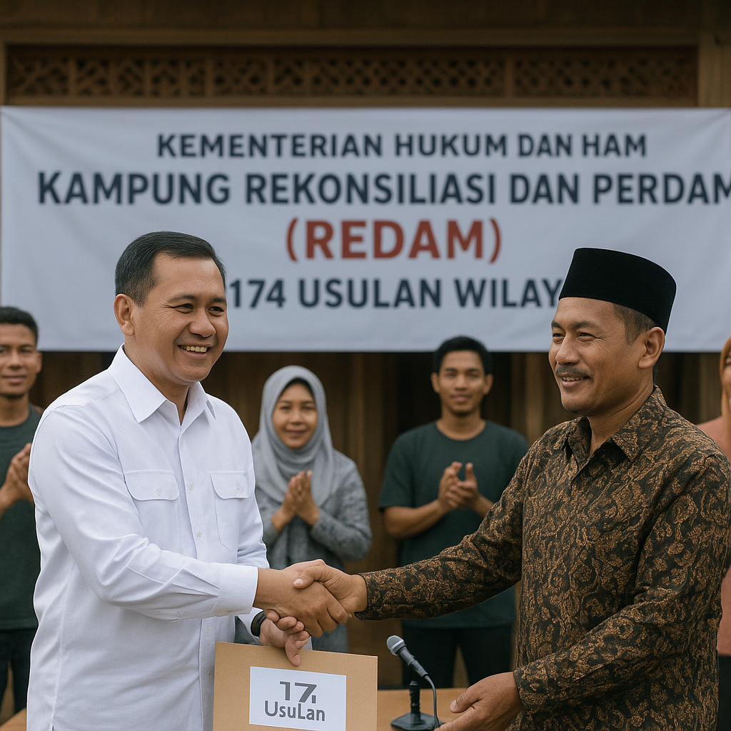 Kementerian HAM Terima Usulan 174 Wilayah untuk Dikembangkan Menjadi Kampung Rekonsiliasi dan Perdamaian