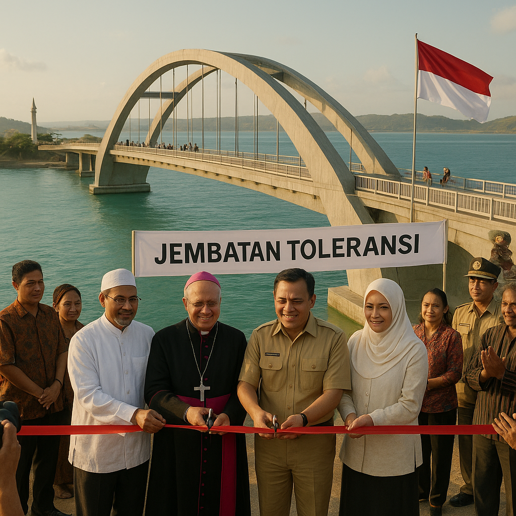 Jembatan Toleransi Dibangun di Tol Laut Flores: Simbol Rekonsiliasi