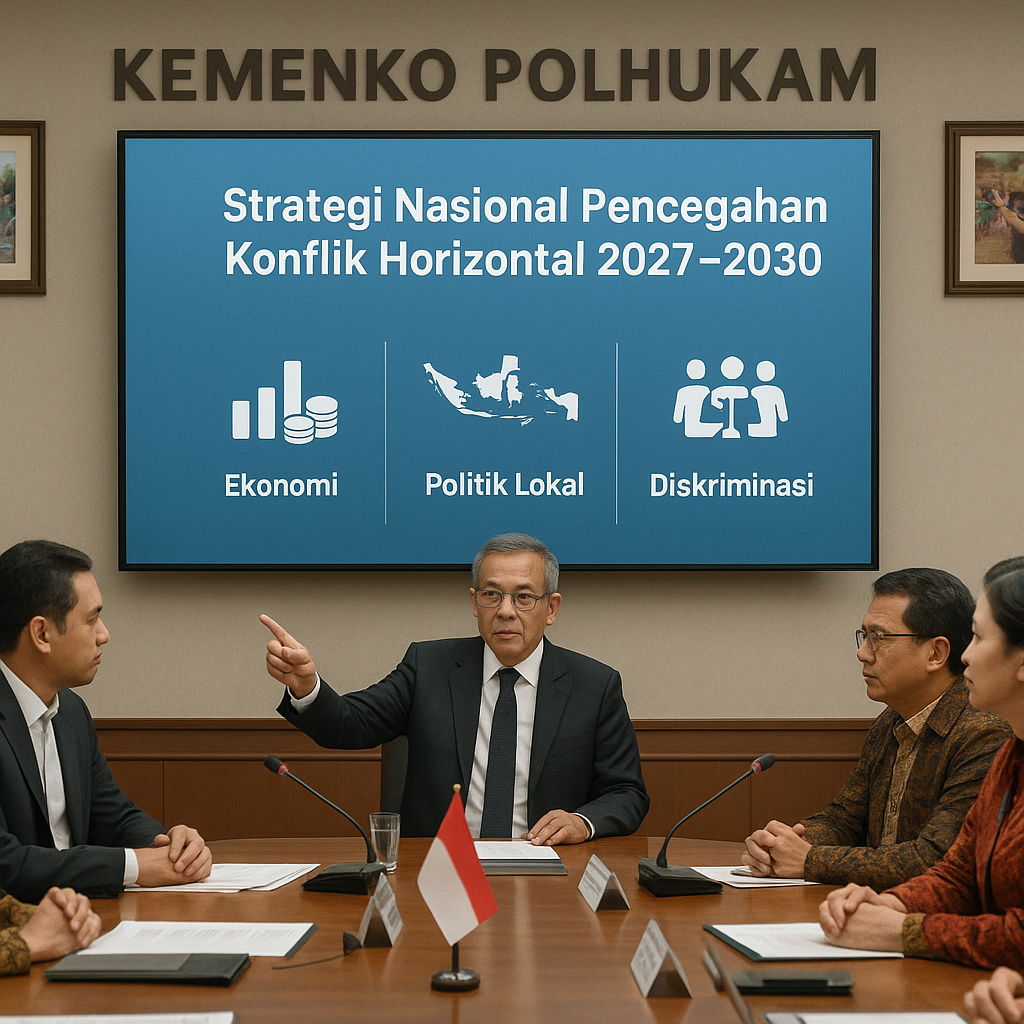 Pemerintah Susun Strategi Nasional Pencegahan Konflik Horizontal 2027-2030
