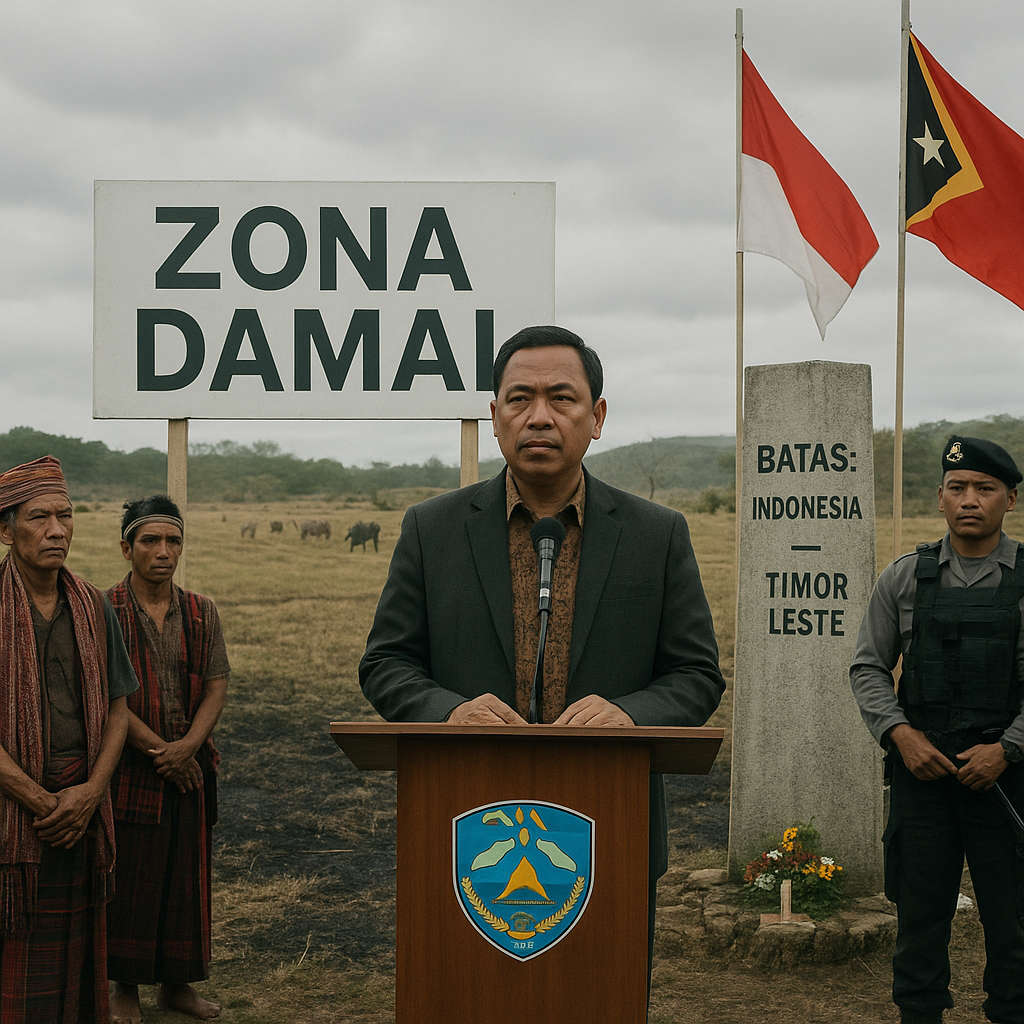 Gubernur NTT Canangkan Zona Damai di Perbatasan Timor Leste Setelah Bentrok Peternak
