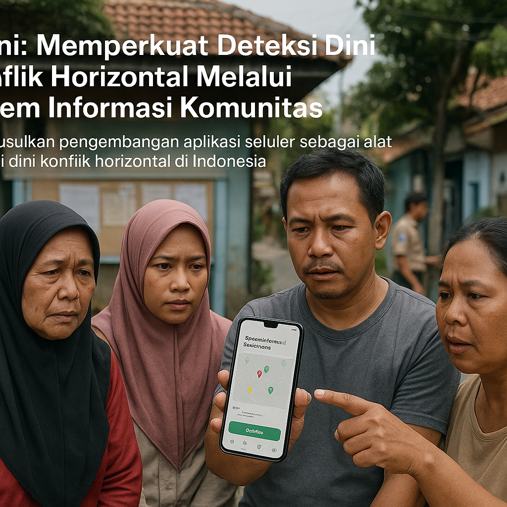 Opini: Memperkuat Deteksi Dini Konflik Horizontal Melalui Sistem Informasi Komunitas