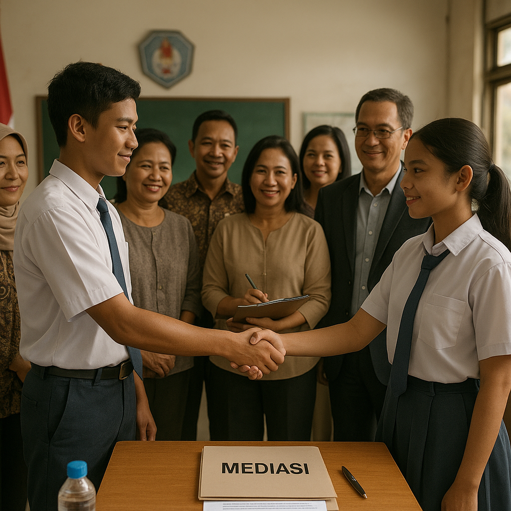 Tawuran Pelajar di Makassar Berakhir Damai setelah Mediasi Orang Tua dan Sekolah