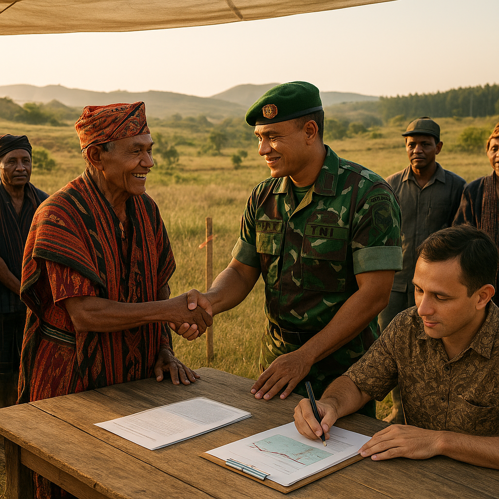 Konflik Lahan di Sumba Barat Mereda usai Mediasi yang Libatkan TNI dan Masyarakat Adat