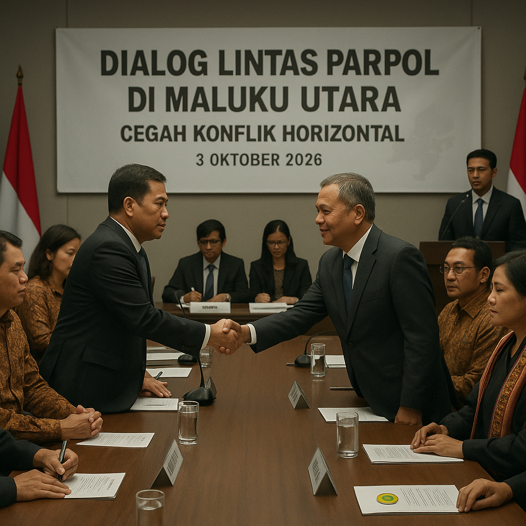 Dialog Lintas Parpol di Maluku Utara Cegah Konflik Horizontal Jelang Pileg 2027