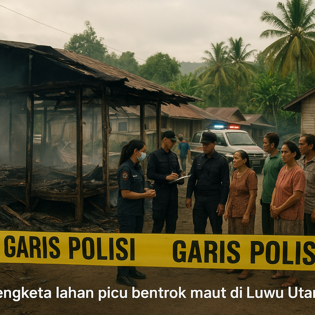 Sengketa Lahan Picu Bentrok Maut Antar Rumpun Keluarga di Luwu Utara