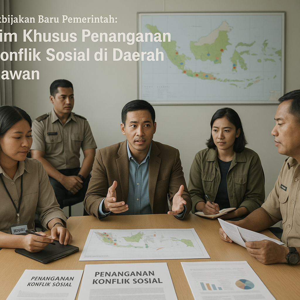 Kebijakan Baru Pemerintah: Tim Khusus Penanganan Konflik Sosial di Daerah Rawan