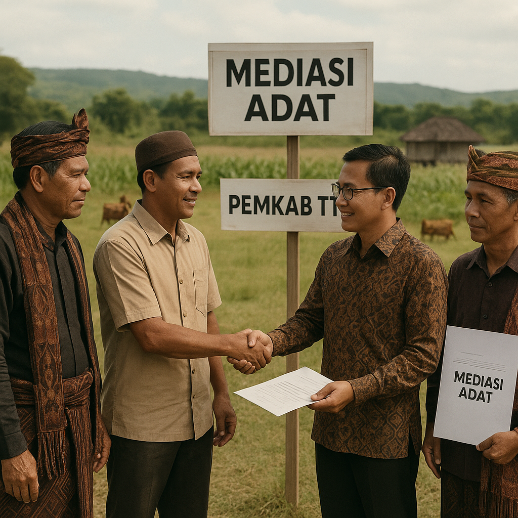 Buntut Konflik Lahan Ternak di NTT: Tiga Desa Sepakat Damai Lewat Mediasi Adat