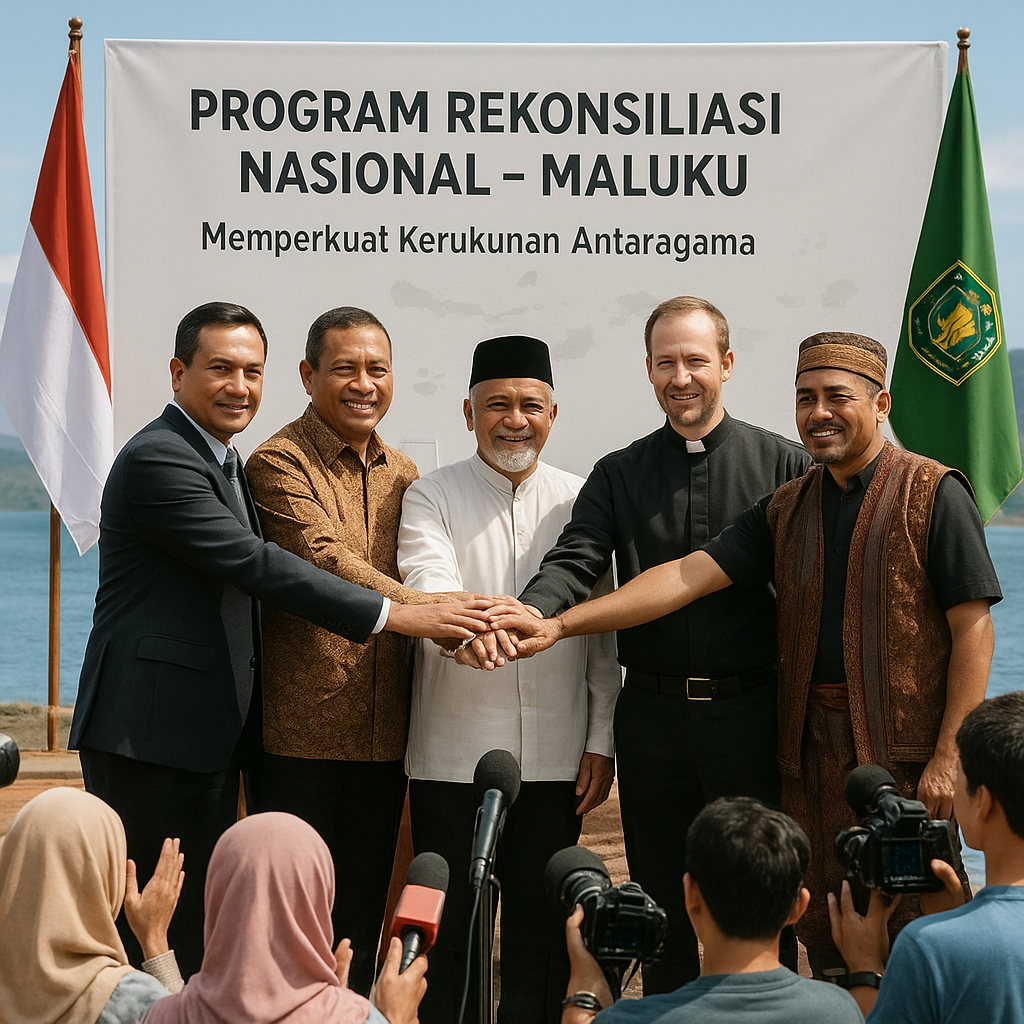 Pemerintah Luncurkan Program Rekonsiliasi Nasional di Maluku untuk Perkuat Kerukunan Antaragama
