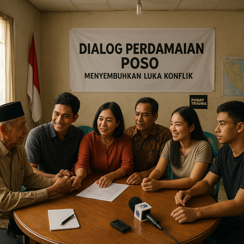Dialog Perdamaian di Poso Libatkan Tiga Generasi untuk Menyembuhkan Luka Konflik Horizontal